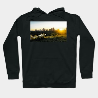 Sunset Views of Downtown Edmonton,Alberta Hoodie